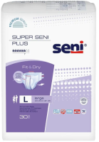 Подгузники Сени Супер плюс д/взрослых Large №30