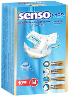 Подгузники д/взрослых Сенсо Мед Стандарт Плюс M №10