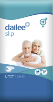 Подгузники д/взрослых Дейли Супер (8капель) L №10