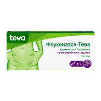 Флуконазол-Тева капс 150мг №1