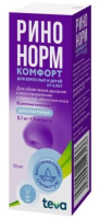 Ринонорм Комфорт спрей наз 0,1мг+5мг/доза 10мл флак
