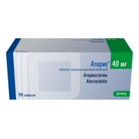 Аторис табл п/о 40мг №90