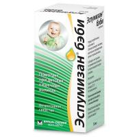 Эспумизан бэби капли 100мг/мл 50мл флак