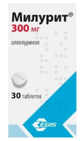 Аллопуринол(Милурит) табл 300мг №30