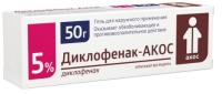 Диклофенак гель 5% 50г
