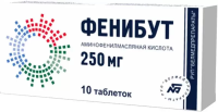 Фенибут табл 250мг №10