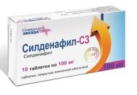 Силденафил табл п/о 100мг №10