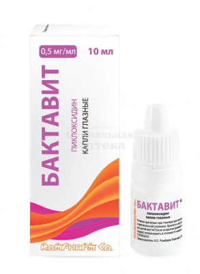 Бактавит капли гл. 0,5мг/мл 10мл фл/кап