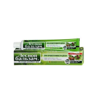 Зубная паста Лесной бальзам с корой дуба/пихты 75мл