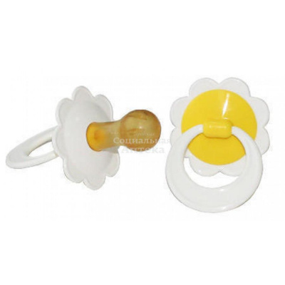 Соска-пустышка Ромашка 2 инд.уп