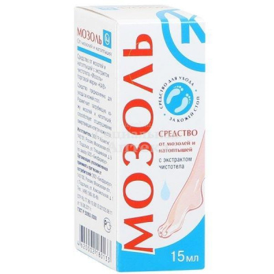 Мозоль Ка средство против мозолей/натопт 15 мл 