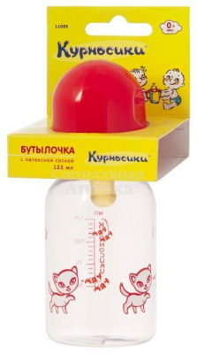 Бутылочка с лат.соской 125мл 11085
