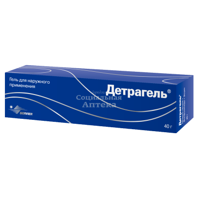 Детрагель гель 40г