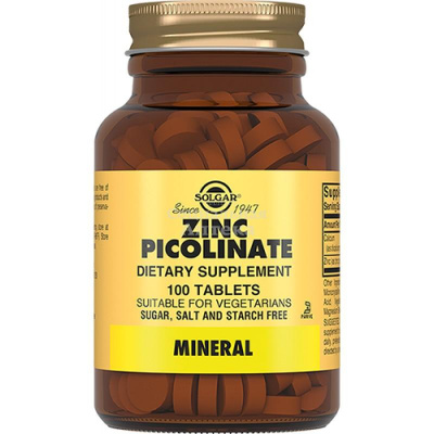 Солгар Пиколинат цинка табл №100