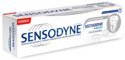 Зубная паста Сенсодин Восстановление и защита 75мл