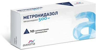 Метронидазол супп ваг 500мг №10