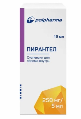 Пирантел 250мг/5мл 15мл флак