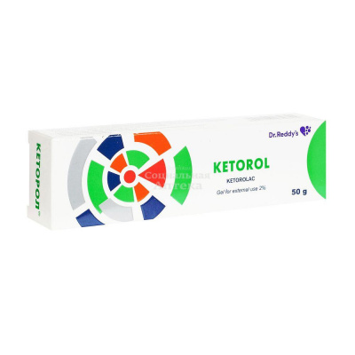 Кеторол гель 2% 50г