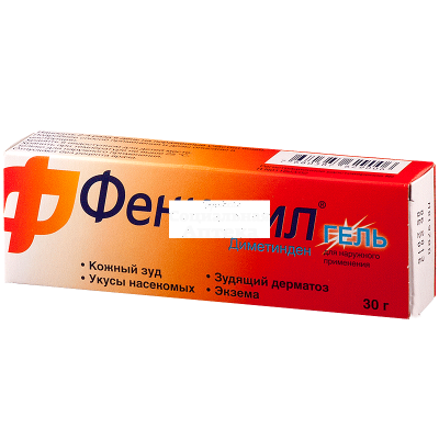 Фенистил гель 0,1% 30г