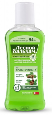 Ополаскиватель д/пол.рта Лесной бальзам пихта+дуб 400мл