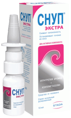 Снуп Экстра спрей 84мкг/доза+70мкг/доза 10мл