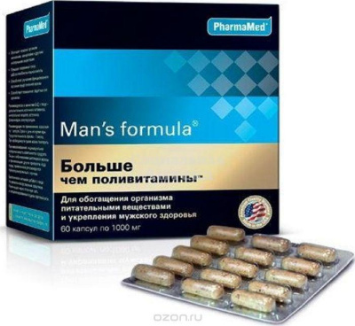Мен-с Формула Больше чем поливитамины капс №60