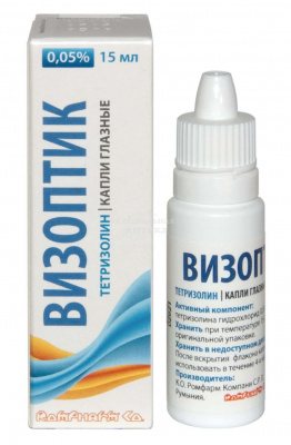 ВизОптик капли гл. 0,05% 15мл фл/кап