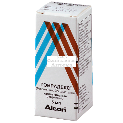 ТобраДекс гл.капли 5мл флак