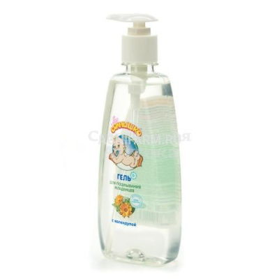 Мое солнышко гель д/подмывания младенцев с календулой 200 мл