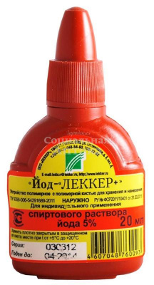 Леккер-Йод  5% 20мл