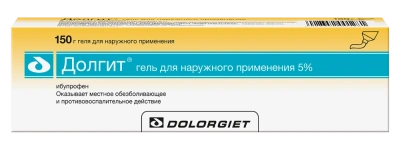 Долгит гель 5% 150г