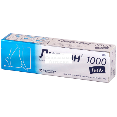 Лиотон 1000 гель 30г
