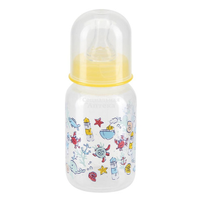 Бутылочка с сил.соской 140мл 11001