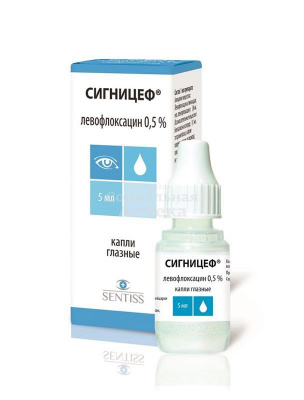 Сигницеф капли гл. 0,5% 5мл фл/кап
