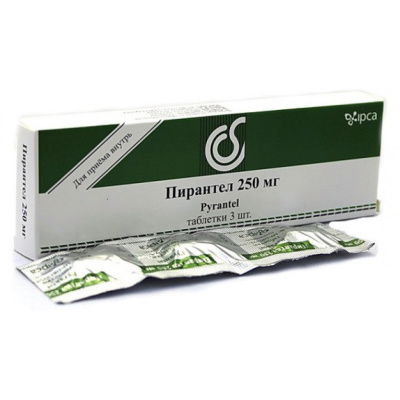 Пирантел табл 250мг №3