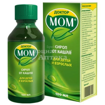 Доктор МОМ сироп 100мл флак
