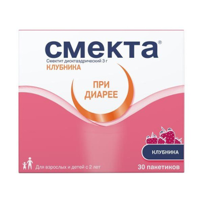Смекта пор. в пак. 3г №30 клубника