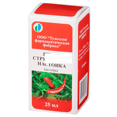 Перца стручкового настойка 25мл флак