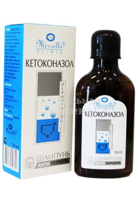 Шампунь Мирролла от перхоти с кетоконаз 150мл