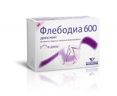 Флебодиа табл п/о 600мг №60