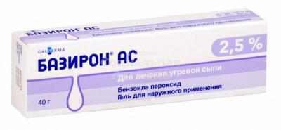 Базирон АС гель 2,5% 40г