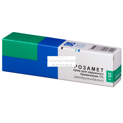 Розамет крем 1% 25г