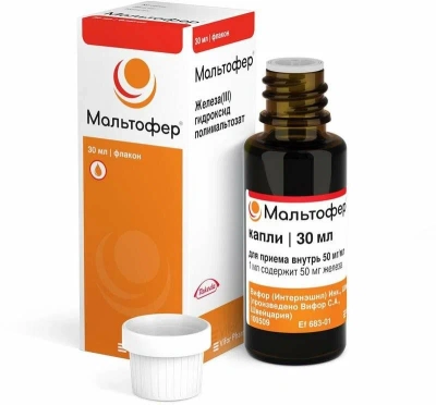 Мальтофер капли 30мл флак