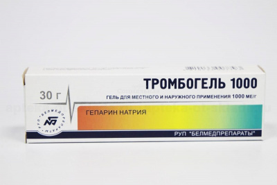 Тромбогель 1000 гель 30г