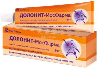 Долонит гель 30г