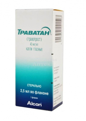 Траватан гл. капли 40мкг/мл 2,5мл флак/кап