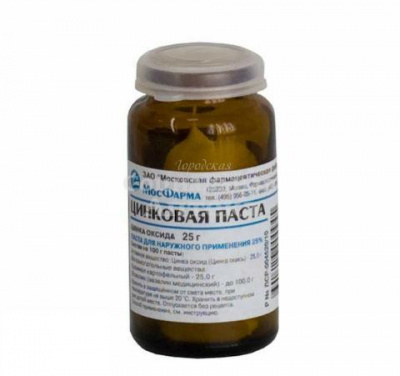 Цинковая паста 25г
