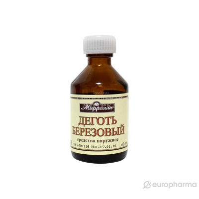 Деготь березовый 40мл