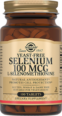 Солгар Селен 6 табл 100мкг №100