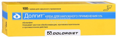 Долгит крем 5% 100г